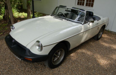 MGB Roadster (EJW 555V), 1980