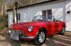 MGB Roadster, (GLM 621J) 1971