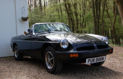 MGB Roadster (PUR 888W) 1980