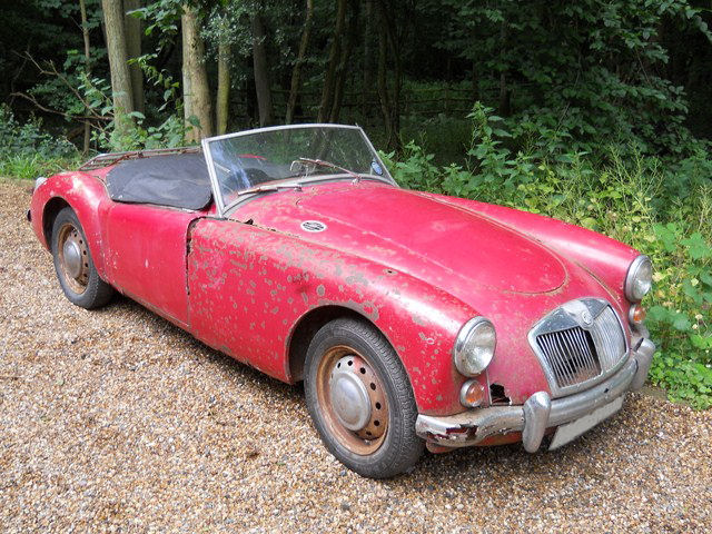 MGA Roadster Mk1 one owner 50+years