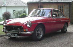 MGB GT (LLB 866K), 1971