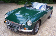 MGB Roadster, (MPK 921D) 1966