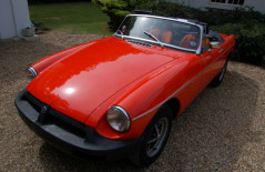 MGB Roadster (RWY 459W), 1981