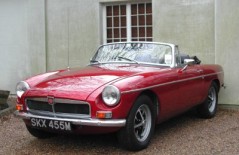 MGB Roadster (SKX 455M), 1974