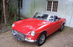 MGB Roadster 1970, (UFW 188J)