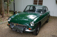 MGB GT (WRF 567G) C/B 1969