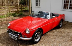 MGB Roadster 1974 (RUX314N)