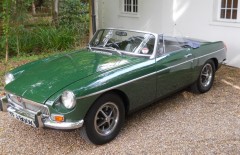 MGB Roadster 1972 Older Restored Example (YFJ800K)