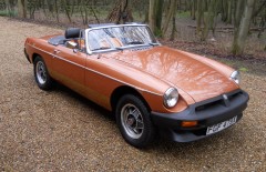 MGB LE Roadster 55,000 miles (FGF479X)