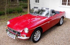 MGB Roadster V8 Chrome Conversion (WDM637R)