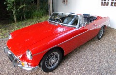 MGB Roadster 1972 Leyland Shell Rebuild (TBX848L)