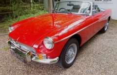 MGB Roadster 1969 Restored Tartan Red (NUR70H)