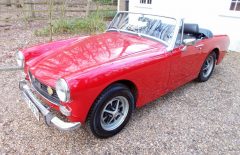 MG Midget 1275cc Flame Red (NTF607M)