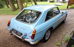 MG BGT  1969  Older Restoration in Iris Blue (AGH26G)