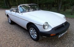 MGB ROADSTER 1979 Heritage Shell Rebuild (AJF728T)