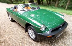 MGB Roadster 1978 One Owner 20 years, 56,000 miles from new (WMY329S)