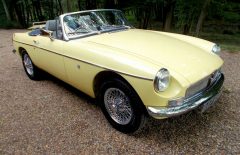 MGB Roadster 1971 Bare Tub Rebuild & Power Steering (BAP495K)