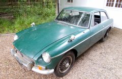 MG BGT 1967 One Family Owner 40 Years (WPP13F)