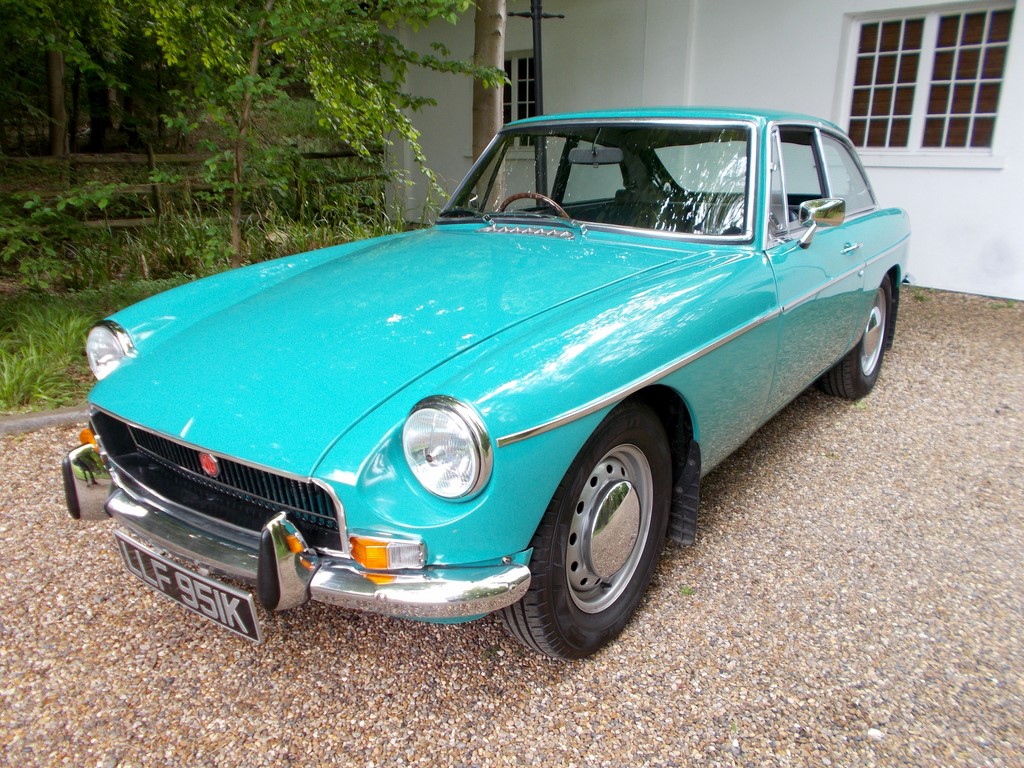 MG BGT 1972 Rare Aqua Marine Restored (LLF951K)