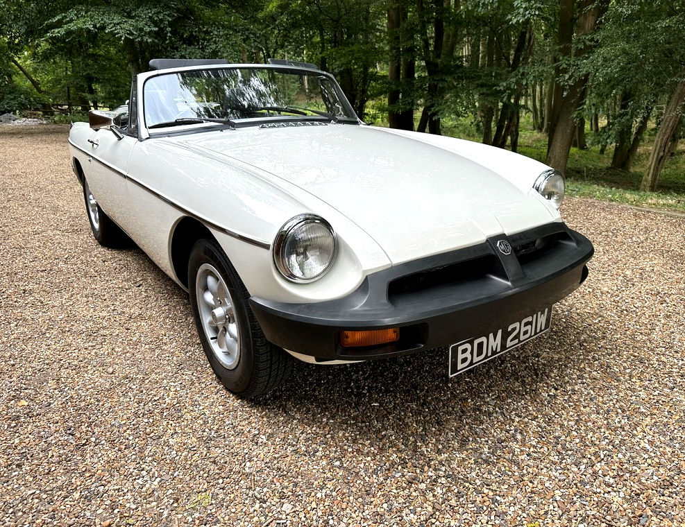 MGB Roadster, 1981, 62,364 miles from new (BDM261W)