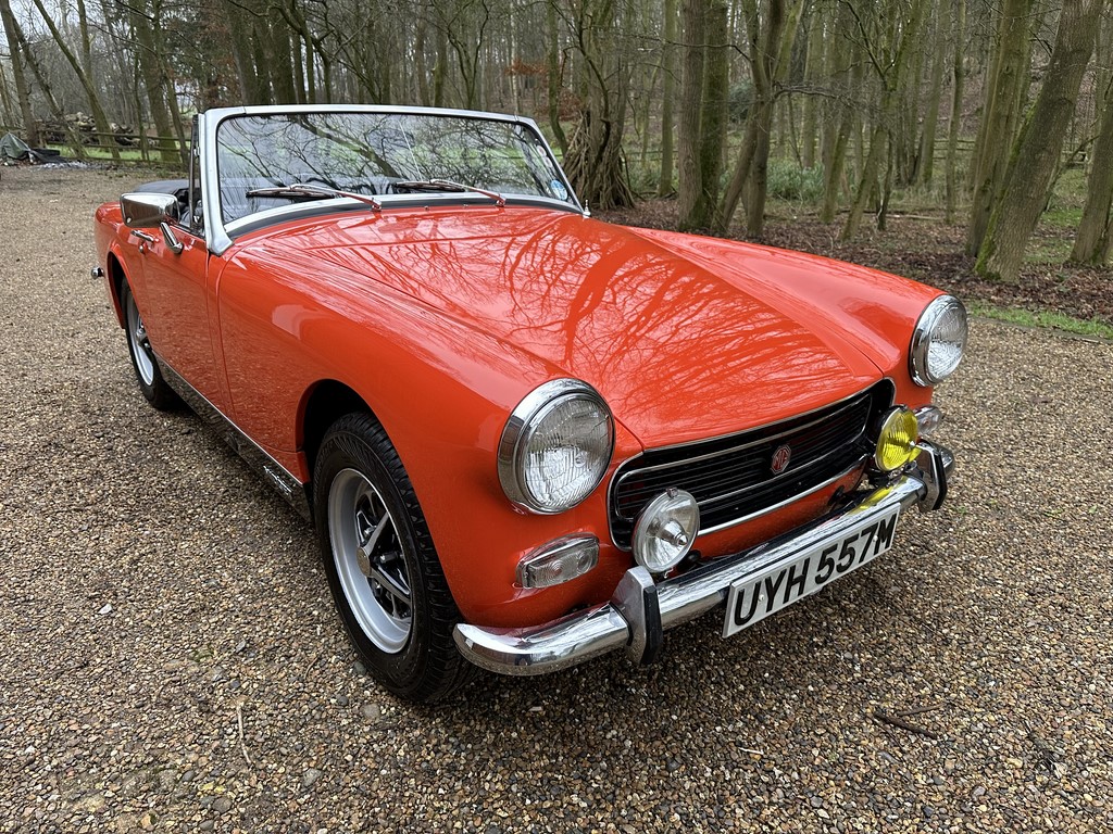 MG Midget Mk3 RWA 1973 Older Restored (UYH557M)