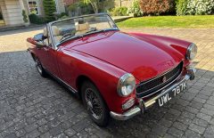 MG Midget Mk3 1972 Frontline Modifications and other upgrades (UWL787K)