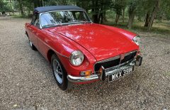 MGB ROADSTER 1973 Bare Shell Restored (WKX391M)