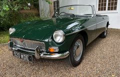 MGB Roadster 1964 Mk1 Pull Door Handle Model Restored (920WDE)