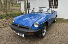 MGB Roadster 1978 One Owner 33 years, Project Car (UPF715S)