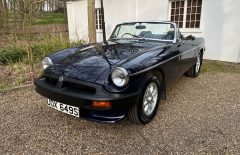 MGB Roadster Heritage Shell Rebuilt (UOX649S)
